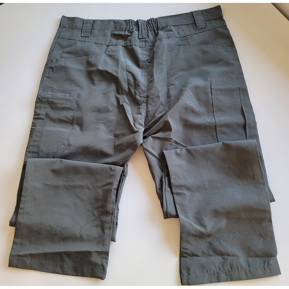 "W" Men's XXXL Gray Lightweight Tactical Semi Elasticized Cargo Pants NWOT - Picture 6 of 8